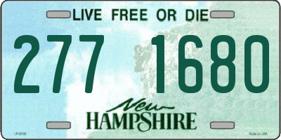 NH license plate 2771680