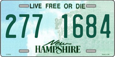 NH license plate 2771684