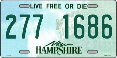 NH license plate 2771686
