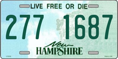 NH license plate 2771687