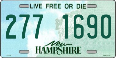 NH license plate 2771690