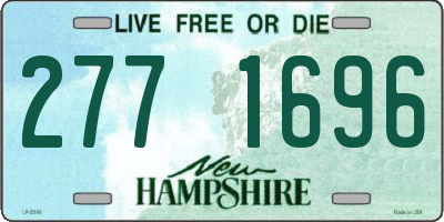 NH license plate 2771696