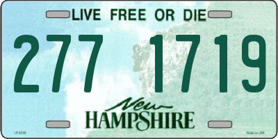 NH license plate 2771719