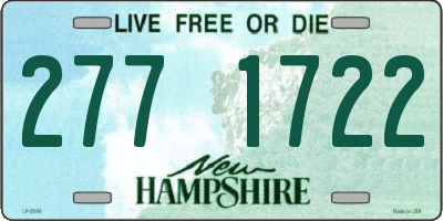 NH license plate 2771722