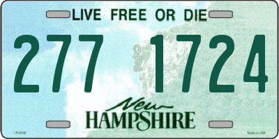 NH license plate 2771724