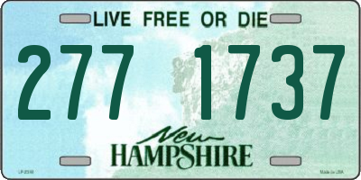 NH license plate 2771737