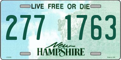 NH license plate 2771763