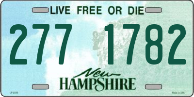 NH license plate 2771782