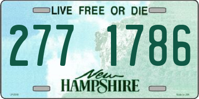 NH license plate 2771786