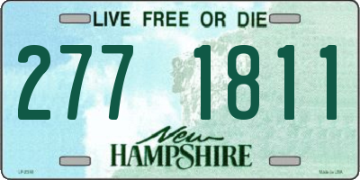 NH license plate 2771811