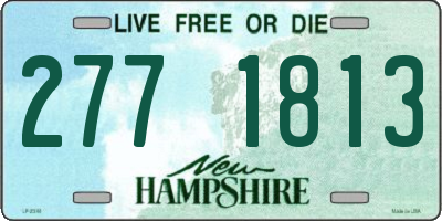 NH license plate 2771813