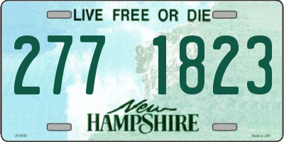 NH license plate 2771823