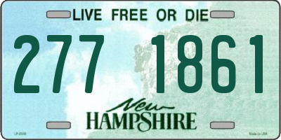 NH license plate 2771861