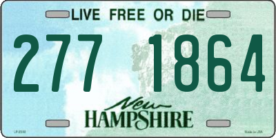 NH license plate 2771864