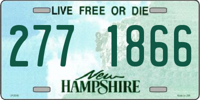 NH license plate 2771866