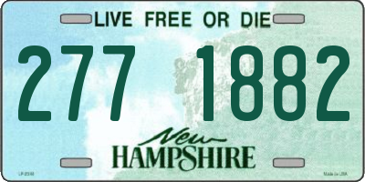 NH license plate 2771882
