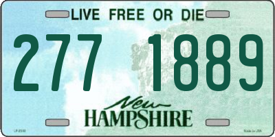 NH license plate 2771889
