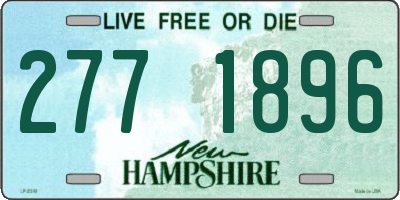 NH license plate 2771896