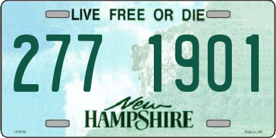 NH license plate 2771901