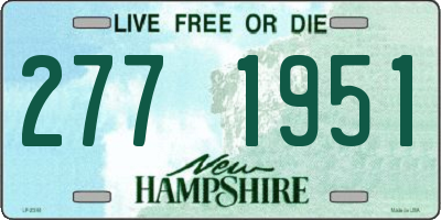NH license plate 2771951