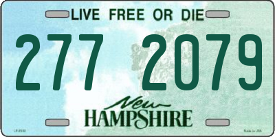 NH license plate 2772079