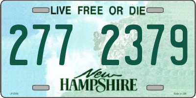NH license plate 2772379