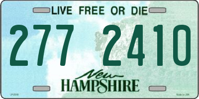NH license plate 2772410