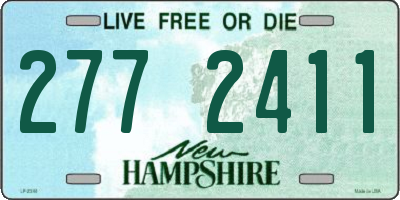 NH license plate 2772411