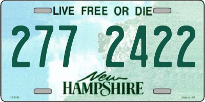 NH license plate 2772422