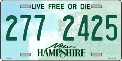 NH license plate 2772425