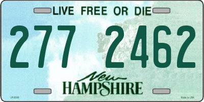 NH license plate 2772462