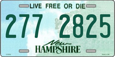 NH license plate 2772825