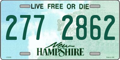 NH license plate 2772862