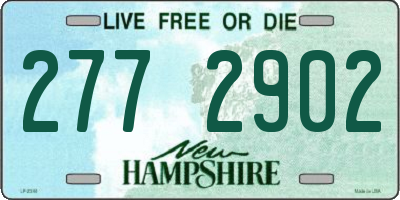 NH license plate 2772902