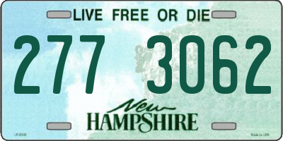 NH license plate 2773062