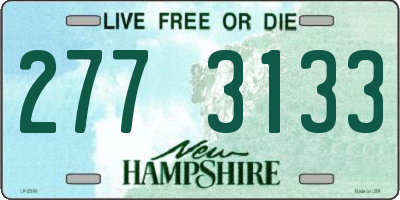 NH license plate 2773133