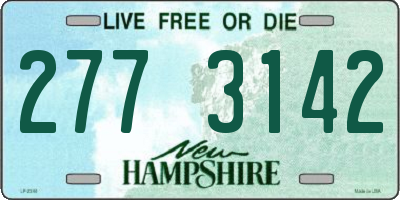 NH license plate 2773142