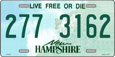 NH license plate 2773162