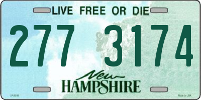 NH license plate 2773174