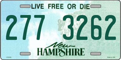 NH license plate 2773262