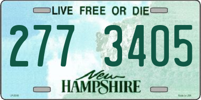 NH license plate 2773405