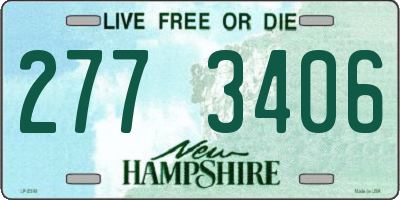 NH license plate 2773406