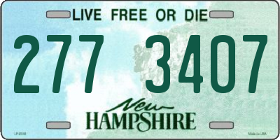 NH license plate 2773407