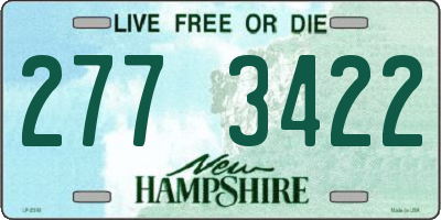 NH license plate 2773422