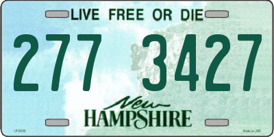 NH license plate 2773427
