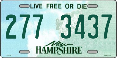 NH license plate 2773437