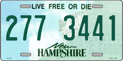 NH license plate 2773441
