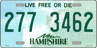 NH license plate 2773462