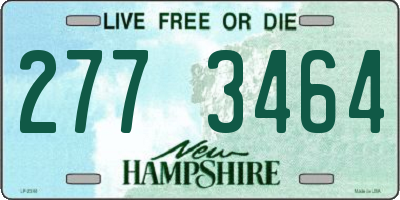 NH license plate 2773464