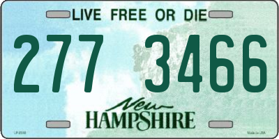 NH license plate 2773466